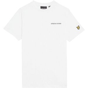 Lyle & Scott Childrens/Kids Logo Cotton T-Shirt / White